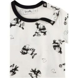 Sanetta T-Shirt DFB Maskottchen Paule natur   mehrfarbig 68/74 unisex