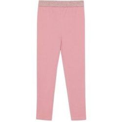Leggings Glitzer-Bund