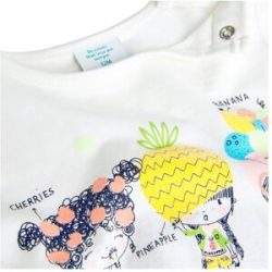 BOBOLI Shirt langarm Summer Fruits natur