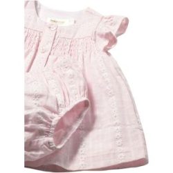 Mayoral Webkleid Flügelarm Blumen rosa   natur