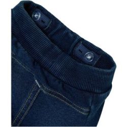 Jogging-Jeansshorts mit Tasche
