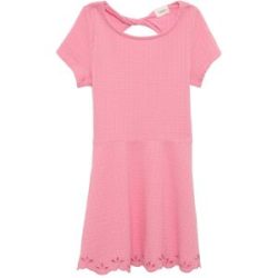 Kleid kurzarm Struktur