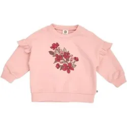 Sweatshirt Blumen Rüschen