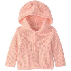 Strickjacke mit Kapuze und Ohren