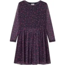 Kleid langarm Mesh