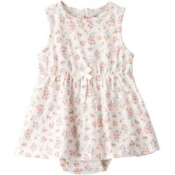 Carter's Bodykleid ohne Arm Blumen natur   mehrfarbig