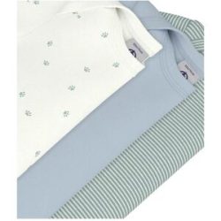 3er-Pack Bodys kurzarm Ringel Pfoten