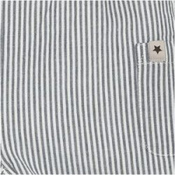 Huttelihut Latzhose Ringel blau   weiss