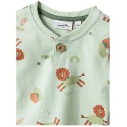 Sanetta Pure T-Shirt Löwen gruen