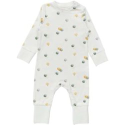 Overall mit Klappfuß Bäume