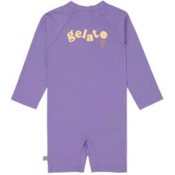 Lässig Schiwmmanzug lang mit UV-Schutz Eis lila 74/80