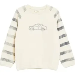 Raglan-Sweatshirt Ringel Auto