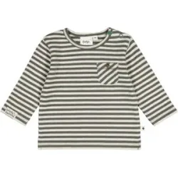Shirt langarm mit Tasche Ringel