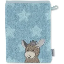 Sterntaler Waschlappen blau unisex