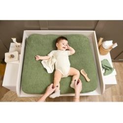 Wickelauflagenbezug Frottee 85x75 cm