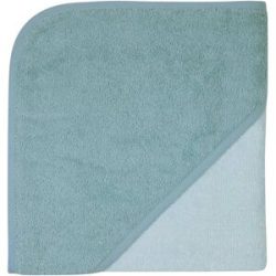 WÖRNER SÜDFROTTIER Uni Kapuzen-Badetuch mint-eisblau