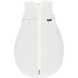 Alvi® Kugelschlafsack MÄXCHEN THERMO - STRIPES in hellgrau in Gr. 80