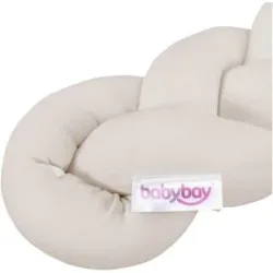 babybay Nestchenschlange Jersey geflochten 200 cm beige unisex
