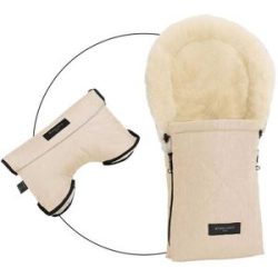 Werner Christ Baby Winterfußsack Oslo Bundle inkl. Handwärmer Moffy beige unisex