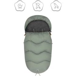 babycab Winterfußsack Vanna Teddy gruen unisex
