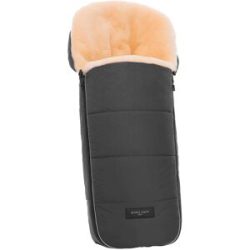 Werner Christ Baby Lammfell-Fußsack Flims grau unisex