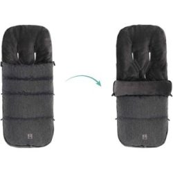 babycab Winterfußsack Kemi für Kinderwagen, Buggy grau unisex