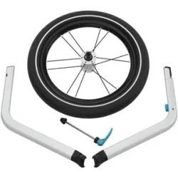 Thule Jog Kit für Chariot Sport double, Chariot Cross double Chariot Cab double (bis 2024) schwarz unisex