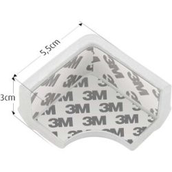 reer 4er-Pack Eckenschutz soft weiss unisex