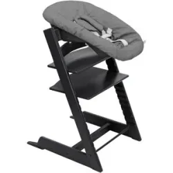 Bundle Treppenhochstuhl inkl. Newbornset Deep Grey & Babyset