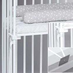 Babybay, BABYBAY Boxspring extra belüftet weiss lackiert