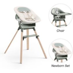 Bundle Hochstuhl Bambus inkl. Newbornset