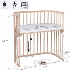 Babybay, BABYBAY Boxspring extra belüftet natur