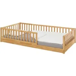 Bodenbett Eik 90 x 200 cm