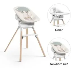 Bundle Hochstuhl Bambus inkl. Newbornset