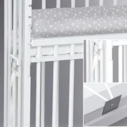 babybay Beistellbett Boxspring Comfort Plus 89x51 cm weiss unisex
