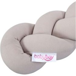 babybay Nestchenschlange Jersey geflochten 200 cm beige unisex