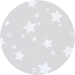 BABYBAY Nestchenschlange Sterne perlgrau