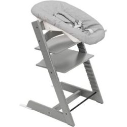 Stokke Bundle Treppenhochstuhl inkl. Newbornset Light Grey & Babyset grau unisex