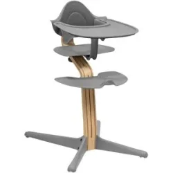 Bundle Hochstuhl Eiche inkl. Babyset und Tray