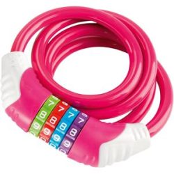 Puky ® Sicherheitskabelschloss KS, pink 9431 - rosa/pink