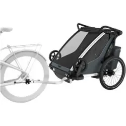 Thule Fahrradanhänger Chariot Cross 2 Double (2024) schwarz unisex