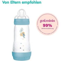 Babyflasche Easy Start matt, Anti-Kolik, 320 ml, ab 4M