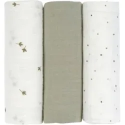 3er-Pack Mullwindeln 85x85 cm
