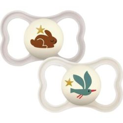 2er-Pack Schnuller Supreme Night Silikon, 6-16M