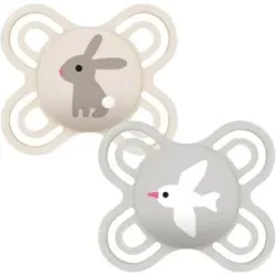 2er-Pack Schnuller Perfect Start Silikon, 0-2M