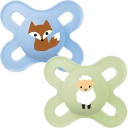 2er-Pack Schnuller Original Start Silikon, 0-2M