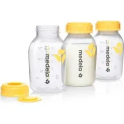 3er-Pack Babyflaschen für Muttermilch, 150 ml