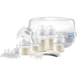 6-tlg. Starter-Set, Handmilchpumpe SCD430/50, ab Geburt