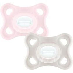 2er-Pack Schnuller Comfort Silikon 3-12M