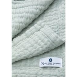Nordic coast company Babydecke Musselin 75x75 cm gruen unisex